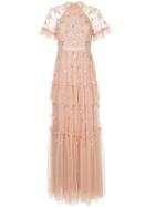 Needle & Thread Lustre Gown - Pink