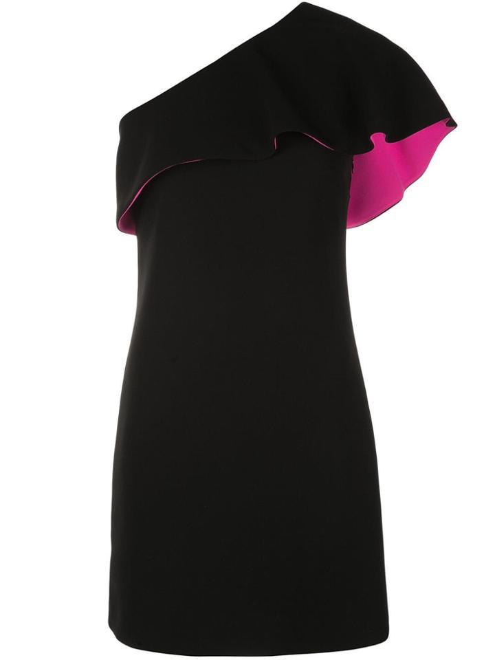 Barbara Bui One Shoulder Mini Dress - Black