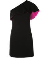 Barbara Bui One Shoulder Mini Dress - Black