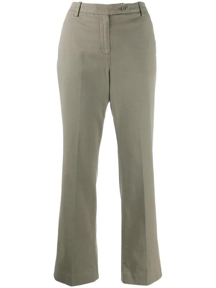 Aspesi Low-waist Flared Trousers - Grey