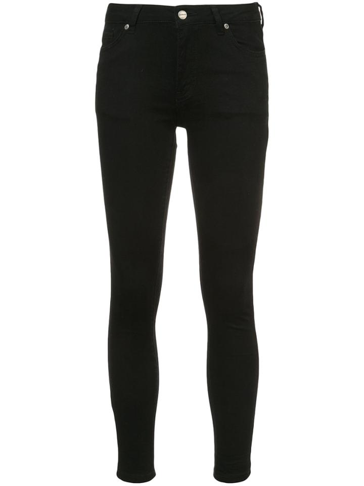 Anine Bing Christy Denim Jeans - Black