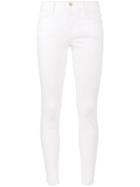Frame Denim - White Skinny Jeans - Women - Cotton/polyester/spandex/elastane - 30, Cotton/polyester/spandex/elastane