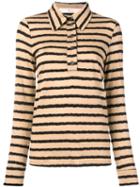 Tela Striped Polo Shirt - Neutrals