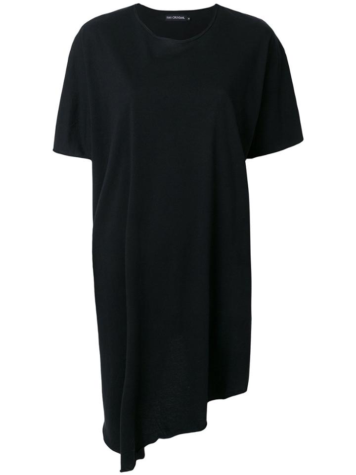 Ivan Grundahl Asymmetric Cott Shirt - Black