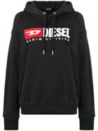 Diesel F-division-fl Hoodie - Black