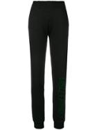 Gaelle Bonheur Logo Track Pants - Black