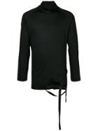 Maison Mihara Yasuhiro Turtle Neck Top - Black