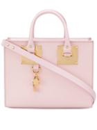 Sophie Hulme - Medium Albion Box Bag - Women - Leather - One Size, Pink/purple, Leather