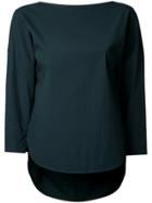 Le Ciel Bleu Band Collar Shirt - Black
