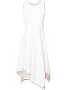 Derek Lam 10 Crosby - Classic Flared Dress - Women - Polyester/viscose - Xs, White, Polyester/viscose