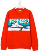 Kenzo Kids Frozen Sweatshirt - Yellow & Orange
