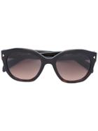 Prada Eyewear Tortoiseshell Sunglasses - Brown