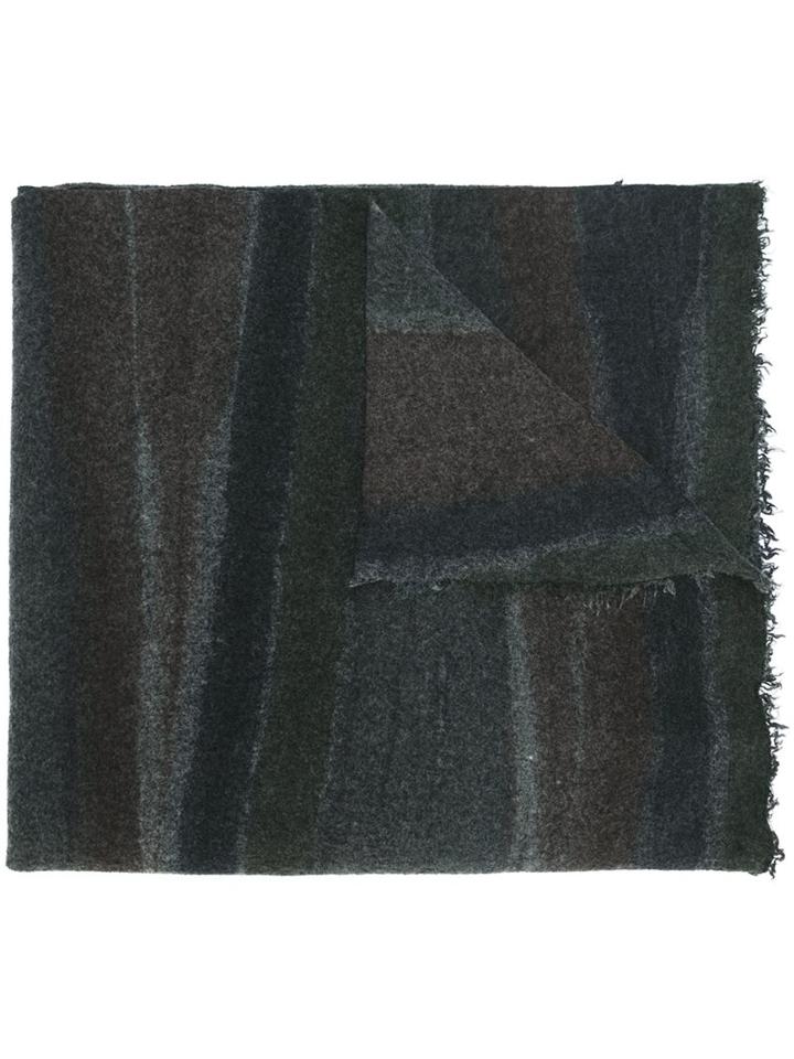 Faliero Sarti 'ennix' Scarf, Men's, Grey, Silk/virgin Wool