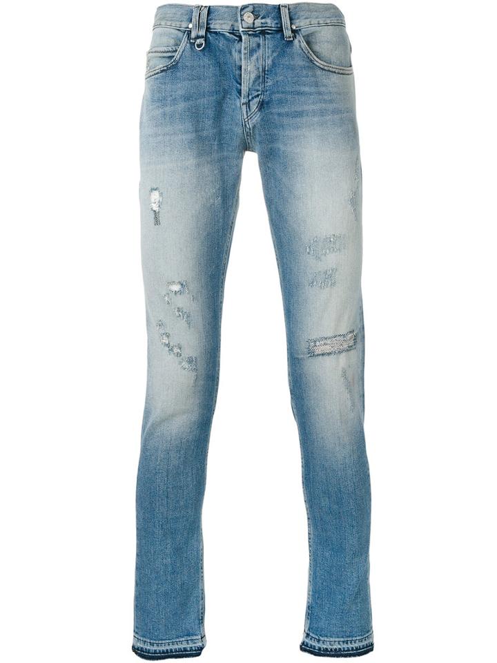Cycle Light-wash Skinny Jeans, Men's, Size: 30, Blue, Cotton/polyurethane