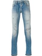 Cycle Light-wash Skinny Jeans, Men's, Size: 30, Blue, Cotton/polyurethane