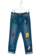 Stella Mccartney Kids Lohan Jeans, Girl's, Size: 8 Yrs, Blue