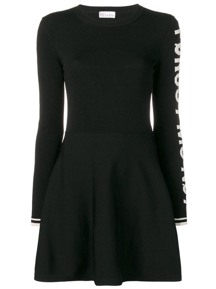 Red Valentino Red Valentino Qr0kd102455 0no - Black