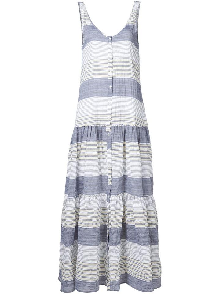 Lisa Marie Fernandez Button Stripe Dress