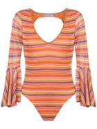 Cecilia Prado Knit Clóe Bodysuit - Yellow