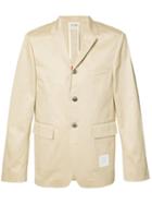 Thom Browne Flap Pockets Blazer, Men's, Size: 3, Nude/neutrals, Cotton
