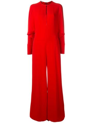 Victoria Jumpsuit - Women - Spandex/elastane/acetate/viscose - 42, Red, Spandex/elastane/acetate/viscose, Stella Mccartney