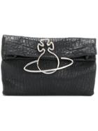 Vivienne Westwood Oxford Clutch Bag - Black