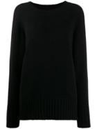 Maison Margiela Oversized Knitted Sweater - Black