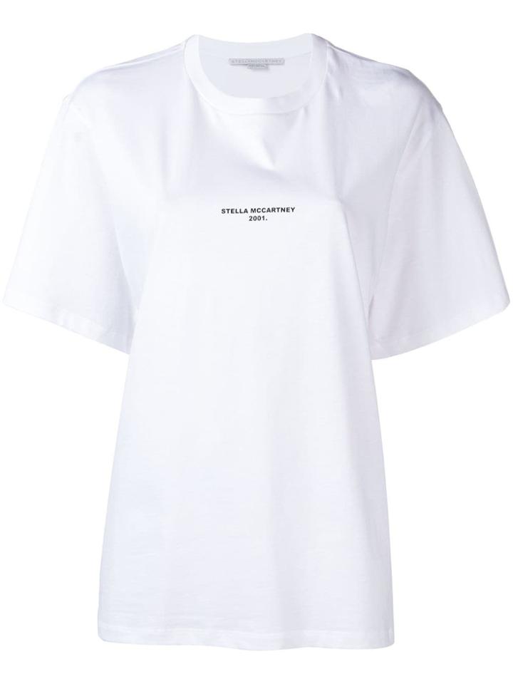 Stella Mccartney Logo 2001. Print T-shirt - White