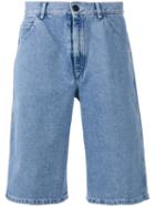 Gosha Rubchinskiy - Denim Shorts - Men - Cotton/polyester - Xl, Blue, Cotton/polyester