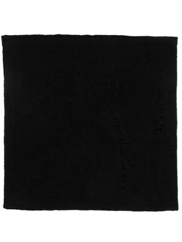 Label Under Construction Square Beanie