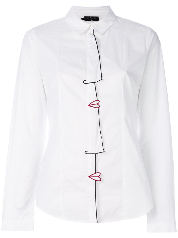 Cotélac Classic Fitted Shirt - White