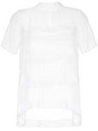 Taylor Sectioned Content Blouse - White
