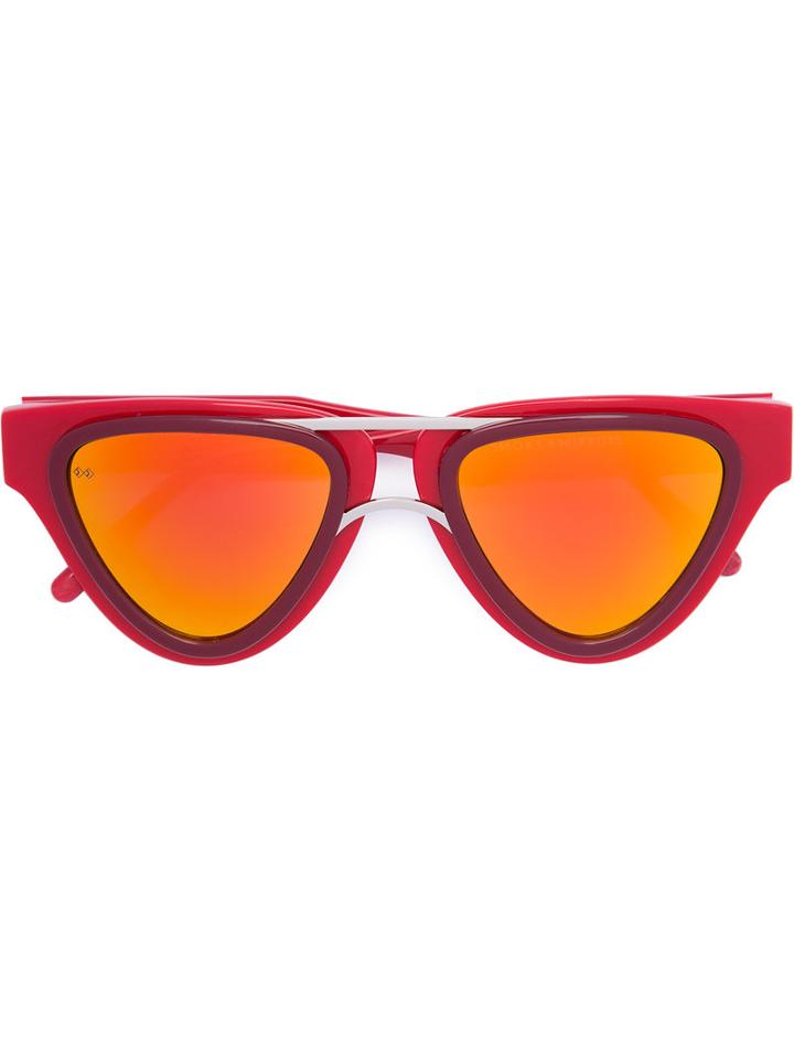 Smoke X Mirrors Sodapop V Sunglasses, Adult Unisex, Red, Acetate/metal