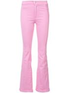 Givenchy Flared Jeans, Women's, Size: 38, Pink/purple, Cotton/spandex/elastane