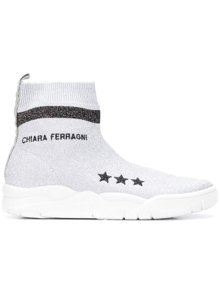 Chiara Ferragni Active Sneakers - Metallic