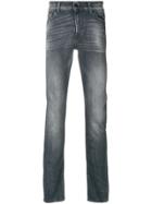 7 For All Mankind Stone Wash Denim Jeans - Black