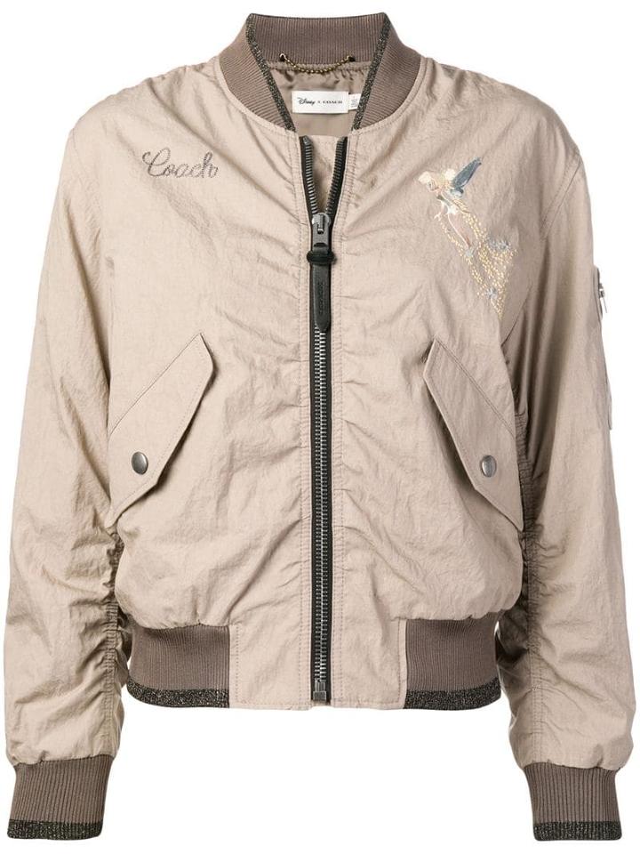 Coach Coach X Disney Bomber Jacket - Grey