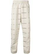A-cold-wall* Logo Track Trousers - Neutrals