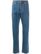 Versace Straight Fit Jeans - Blue