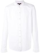 Michael Kors - Band Collar Shirt - Men - Cotton - Xl, White, Cotton