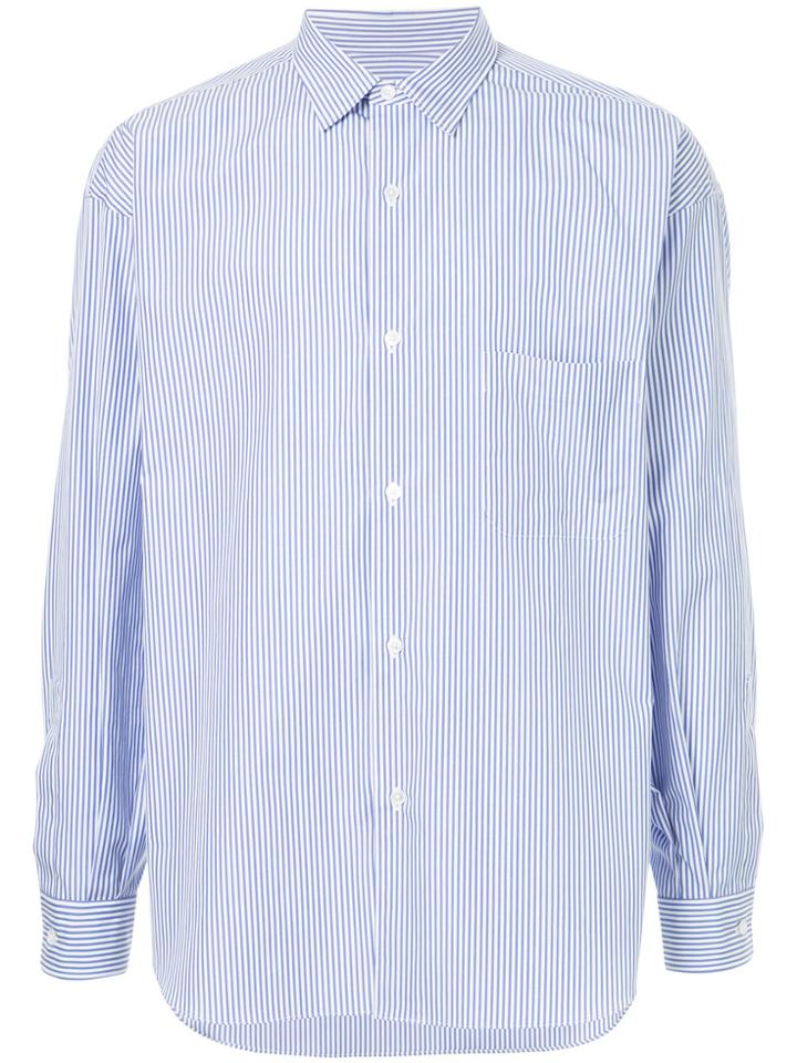 H Beauty & Youth Striped Shirt - White