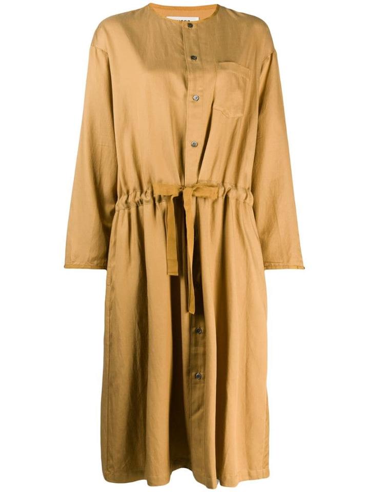 Zucca Oversized Shirt Dress - Neutrals