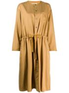 Zucca Oversized Shirt Dress - Neutrals