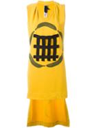 Bernhard Willhelm 'bananas' Draped Rear Dress