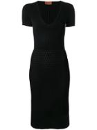 Missoni Knitted Midi Dress - Black