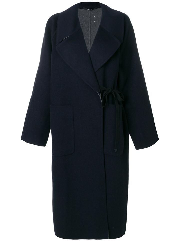 Maison Margiela Oversized Coat - Blue