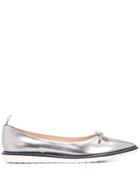 Marc Jacobs Pointed Ballerina Shoes - Grey