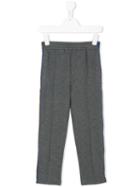 Gucci Kids - Stripe Detail Sweatpants - Kids - Cotton - 10 Yrs, Grey