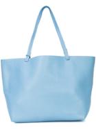 The Row Open Top Tote Bag - Blue