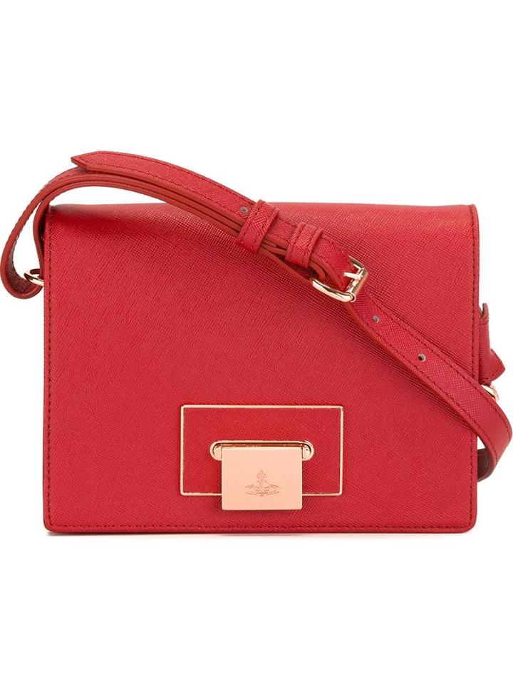 Vivienne Westwood Gold-tone Hardware Crossbody Bag